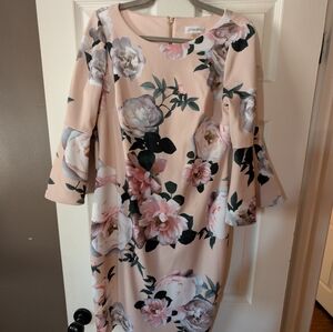 Calvin Klein Floral Dress